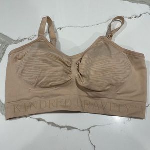 Kindred Bravely Medium Sublime Hands-Free Nursing & Pumping Bra - Beige/Tan